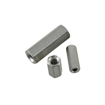 ถั่วเชื่อมต่อ Hex Long Connecting Hexagon Coupling Nuts