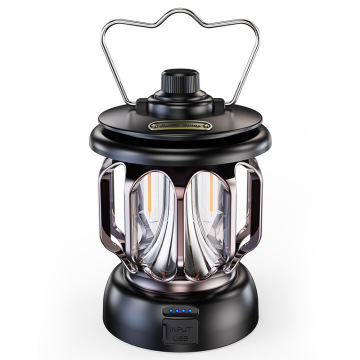 Warsun New Retro Portable LED Camping Lantern: Rechargeable, Waterproof Outdoor Emergency Light