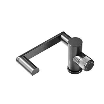 Hot Cold Water Basin Faucet with Swiveling Spout