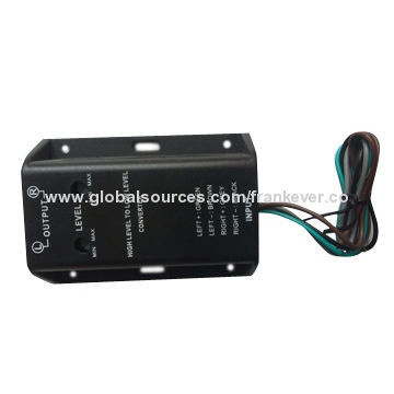 2 channels hi/low impedance adjustable converter