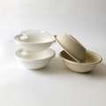 Takeaway Round Bagasse Salad Bowls with PET lid