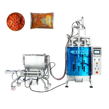 Auto Chili Mayo Sauce Ketchup Sachet Packing Machine