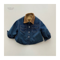 Children's Long-Sleeved Casual Denim Jacket
