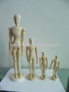 wooden manikin / stocked