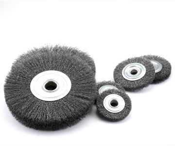 Parallel Grinding Rust Removal: Circular Stainless Steel Wire Wheel & Brush