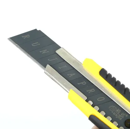 A sharp box cutter