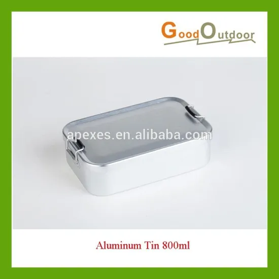 MT01-22A 800ml Aluminum Camping Lunch Box
