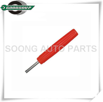 Plastic Red Handle Tire Valve Core Tool, Valve core key, Valve Core Extracting Tool