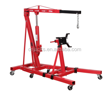 2T Shop Crane with Engine Stand - Heavy Duty Workshop Equipment