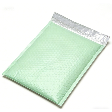 Sac postal auto-scellant à bulles vertes