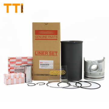 ISUZU 4HK1 6HK1 Überholungsreparatur Kit: Zylinderliner, Kolbenring, Hauptlager &amp; Betrügerlager