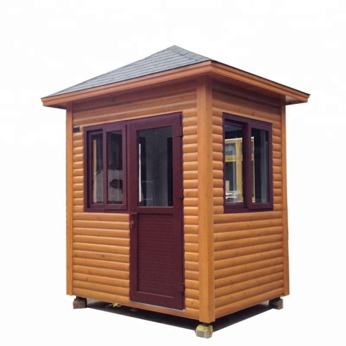 Wooden mini outdoor food mall kiosk stands
