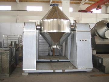 Dry powder double cone blender mixer
