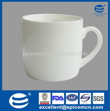 super white high quality A grade 10oz new bone china coffee mugs 300ml cheap plain white coffee mug