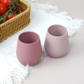 Taza de silicona Taza para beber para bebé con forma de huevo