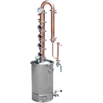 SS304 50L Boiler with 3-inch Still Tower Moonshine Distillation Kit