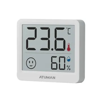 THmini Humidity Meter: Room Temperature and Humidity Monitor - Digital Hygrometer Thermometer