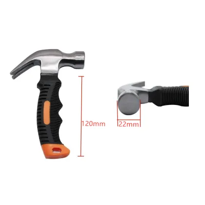 mini claw hammer Anti-vibe claw hammer one piece