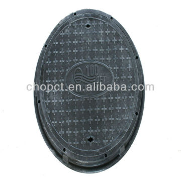 EN124Open clear D400 Composite Resin Manhole Cover