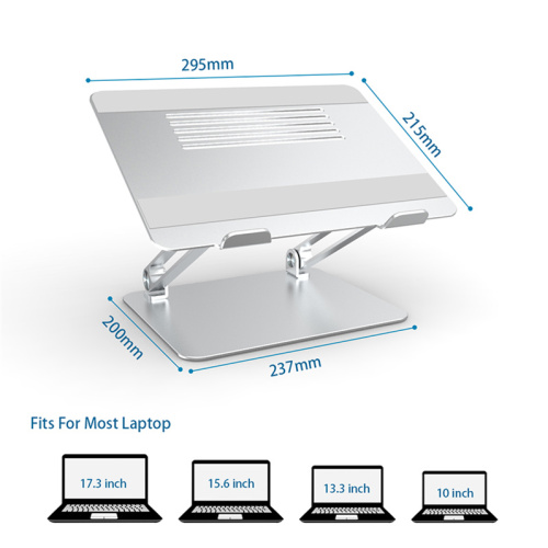 Opvouwbare laptopstandaard Verstelbare aluminium laptophouder