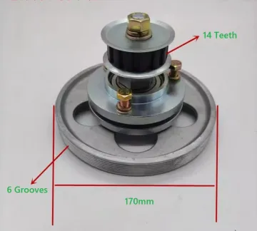 170mm Belt Roller Assembly for HYUNDAI STVF7 Elevator Door Operator