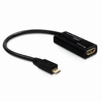 MHL Adapter with 0 to +70 Degrees Celsius Operating Temperature and 0.2m Cable Length