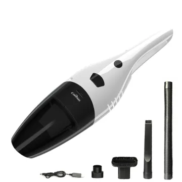 Portable Rechargeable Wireless Car Vacuum Cleaner - Mini Wet and Dry Home Cleaner