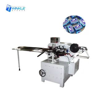 Aluminum Foil Chocolate Fold Packing Machine for Small Chocolate Bars
