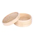 Bamboo Products Dampfkorb aus natürlichem Bambus