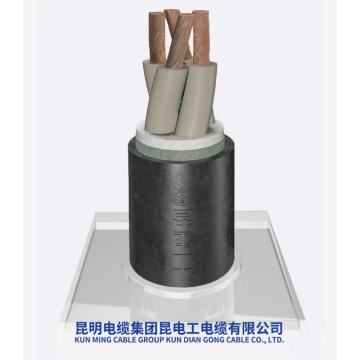 Cable exterior con aislamiento de caucho resistente