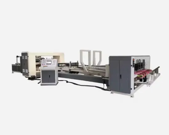 Automatic Folder Gluer Stitcher for Carton Box Gluing and Folding (2600-3000)
