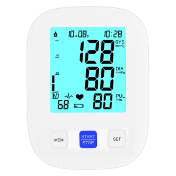 Buy Wholesale China Digital Blood Pressure Monitor Automatic  Sphygmomanometer Upper Arm Bp Monitor With Carry Bag & Digital Blood  Pressure Monitor at USD 6.5