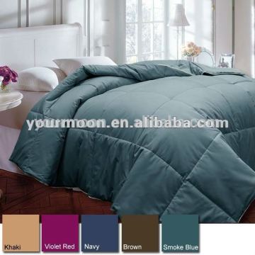Solid color 100% microfiber with polyester filling comforter/duvet insert