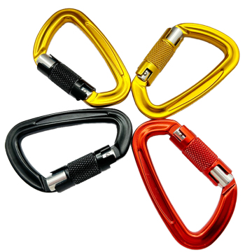 Carabiner in lega di gancio a scatto esterno in campeggio personalizzato all'ingrosso