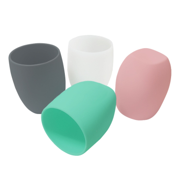 Custom Logo Collapsible Silicone Drink Cup - Reusable Coffee Beer Wine Mug