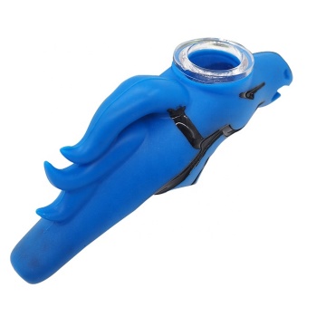 new design animal silicone smoking pipes