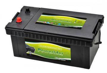 Jis Standard truck battery 200AH N200 MF 190H52