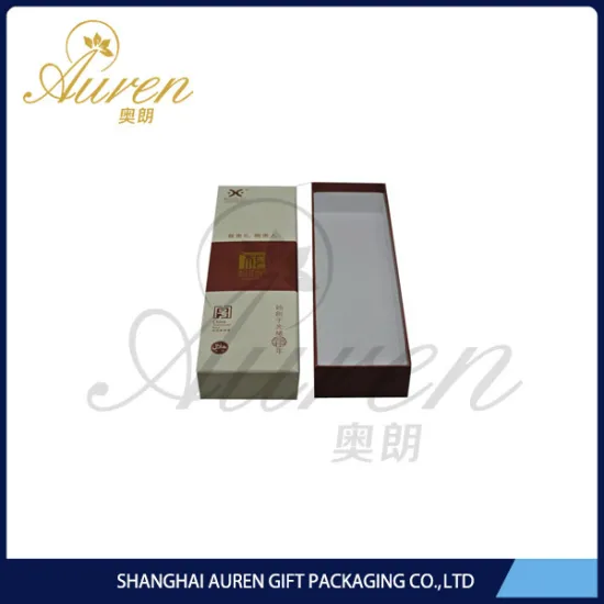 Decorate usage good quality cardboard box for wine