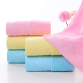Καθαρά χρώματα απορροφητικό σετ πετσέτα βαμβακιού