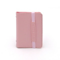 Custom fashion creative elastic PU card holder