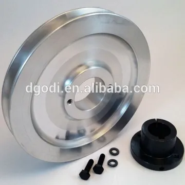 Chinese factory OEM custom large aluminum/steel/metal pulley wheel