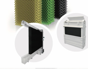 Hot-Sale Deodorization Cheap PP Plastic Cooling Pad for Poultry Farm Equipment