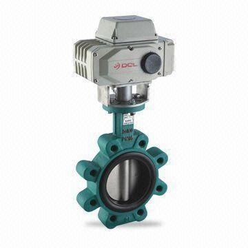 Electric Butterfly Valve with Soft Seal Wafer Type and 1.6MPa Maximum Working Pressure