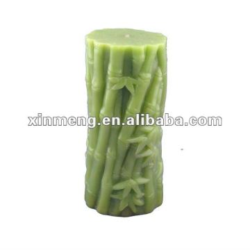 hot selling manufacture Embossed Pillar candle gift decoration
