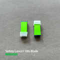 Безопасность крови Лансет Клинок Тип 18G