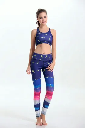 Custom Pleated White Yoga Tights