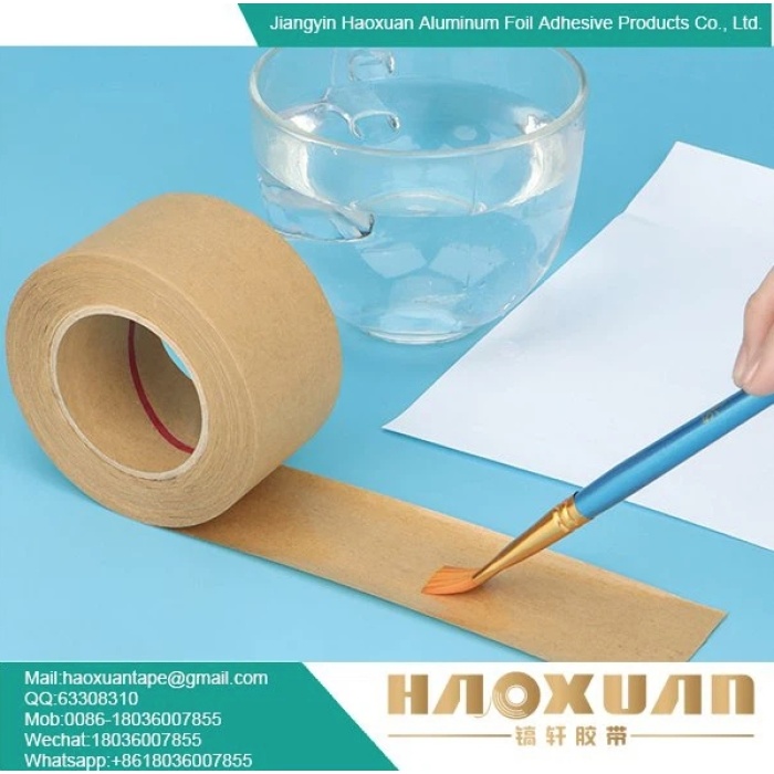 Ενεργοποιημένη με νερό ταινία χαρτιού kraft