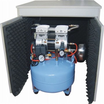 Air Compressor With Dryer and Silent Cabinet
