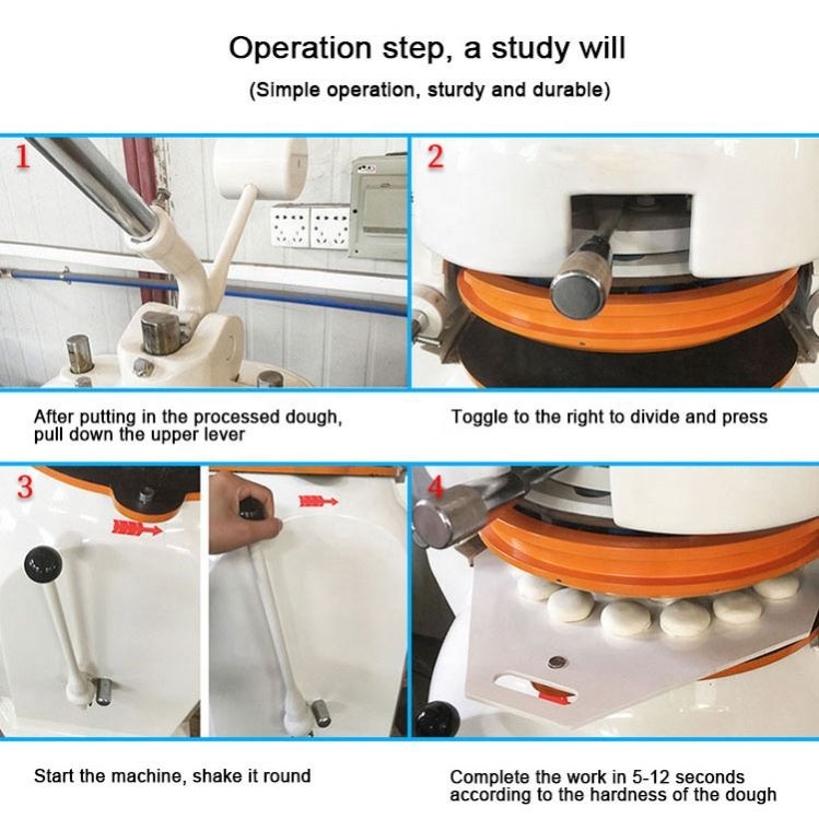 Hot Sale: Automatic Dough Divider and Rounder Machines for Efficient Baking Production