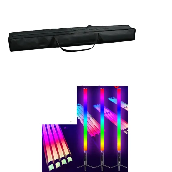 IP65 Waterproof 360° Pixel LED Sticks: Wireless, DMX Controlled Outdoor Lights for DJ Uplighting, Weddings, and Parties